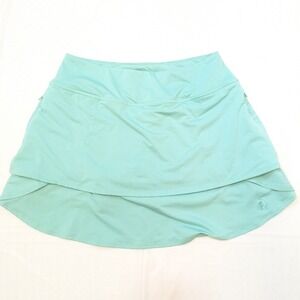 FootJoy FJ Aqua Blue Golf Skort Skirt with Built-in Shorts‎ Size M